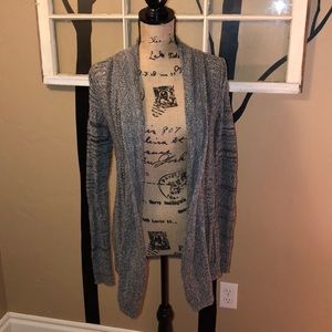 Black and Gray Cardigan